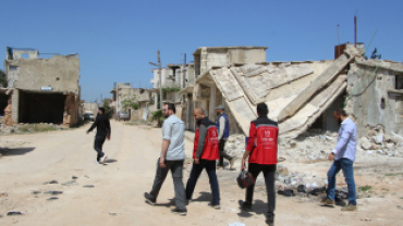 Ufuk Eğitim Derneğinden İdlip ‘te ki Savaş Mağduru İnsanlara Yardım